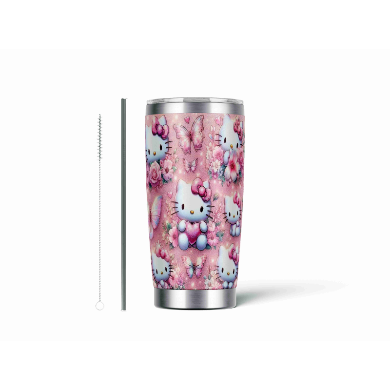 20oz Stainless Tumbler w/ Magnet Sliding Lid- Printed direct to Tumbler 539