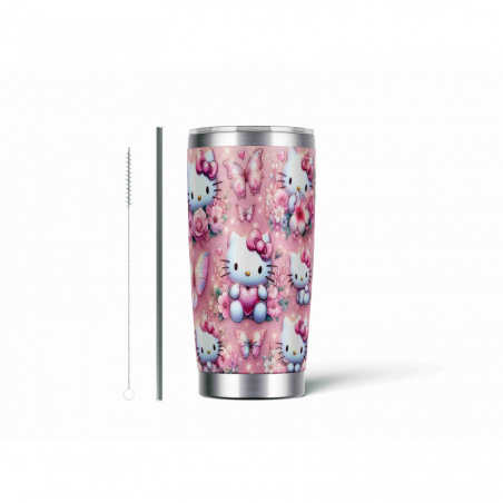 20oz Stainless Tumbler w/ Magnet Sliding Lid- Printed direct to Tumbler 539
