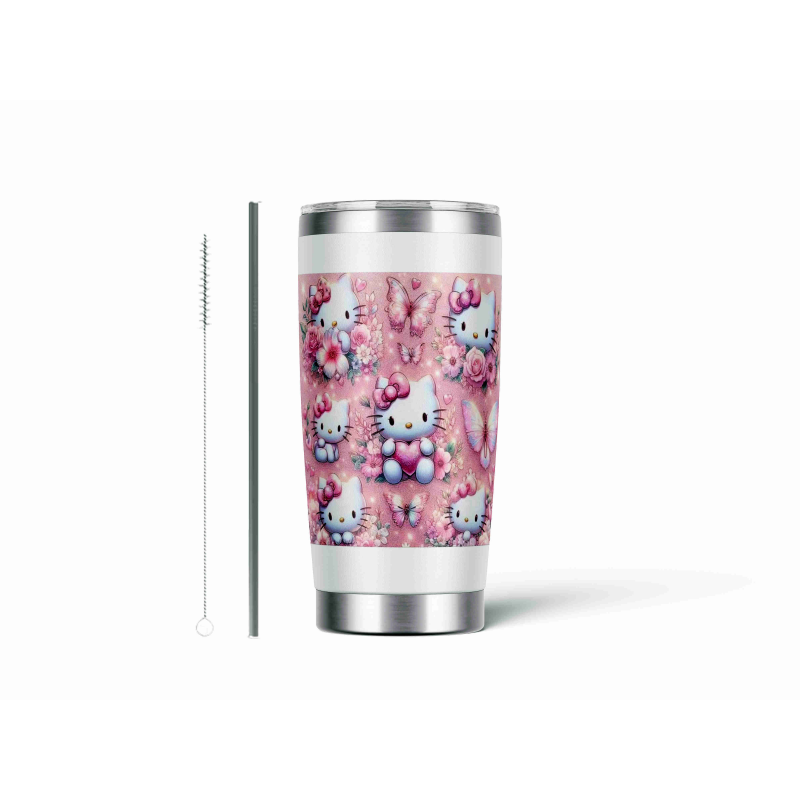 20oz Stainless Tumbler w/ Magnet Sliding Lid- Printed direct to Tumbler 541