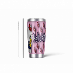 20oz Stainless Tumbler w/ Magnet Sliding Lid- Printed direct to Tumbler 544