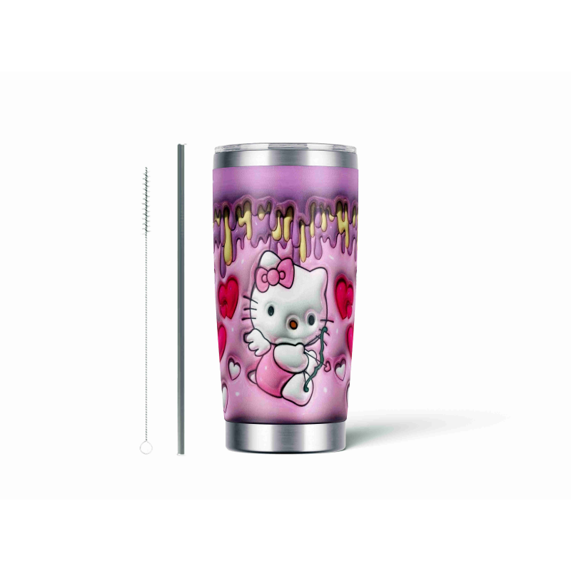 20oz Stainless Tumbler w/ Magnet Sliding Lid- Printed direct to Tumbler 545