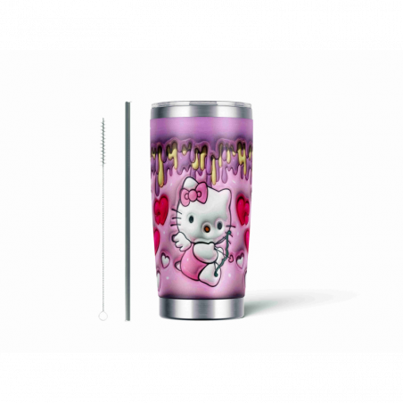 20oz Stainless Tumbler w/ Magnet Sliding Lid- Printed direct to Tumbler 545