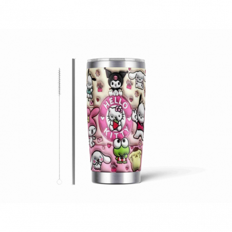 20oz Stainless Tumbler w/ Magnet Sliding Lid- Printed direct to Tumbler 548