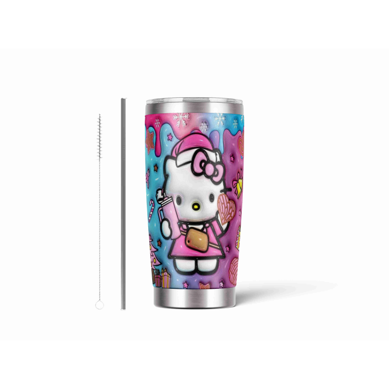 20oz Stainless Tumbler w/ Magnet Sliding Lid- Printed direct to Tumbler 549