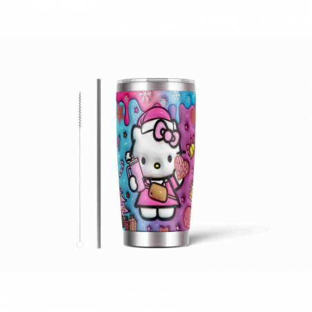 20oz Stainless Tumbler w/ Magnet Sliding Lid- Printed direct to Tumbler 549