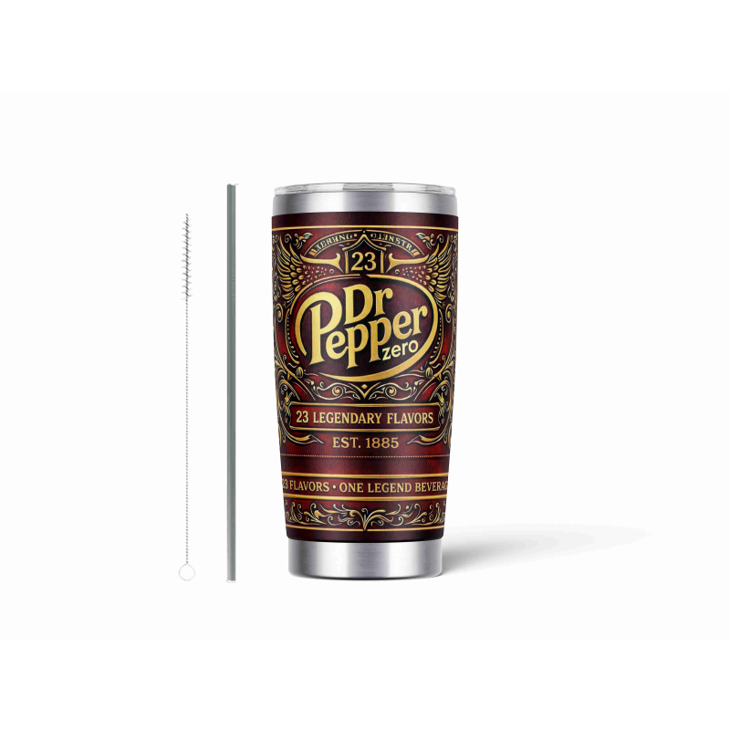 20oz Stainless Tumbler w/ Magnet Sliding Lid- Printed direct to Tumbler 564