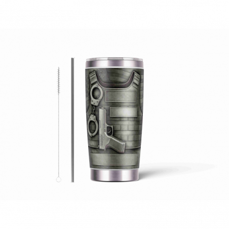 20oz Stainless Tumbler w/ Magnet Sliding Lid- Printed direct to Tumbler 569