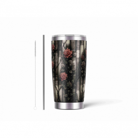 20oz Stainless Tumbler w/ Magnet Sliding Lid- Printed direct to Tumbler 579