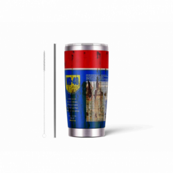 20oz Stainless Tumbler w/ Magnet Sliding Lid- Printed direct to Tumbler 588