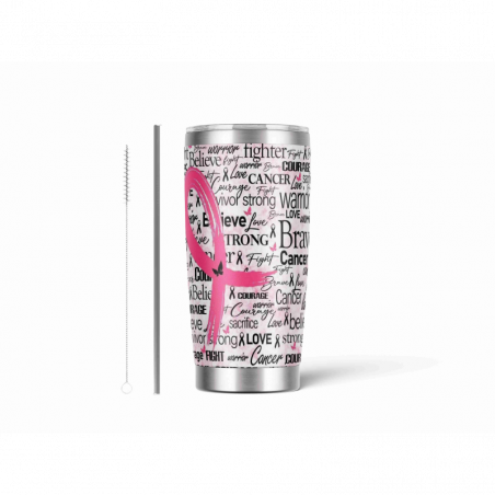 20oz Stainless Tumbler w/ Magnet Sliding Lid- Printed direct to Tumbler 603
