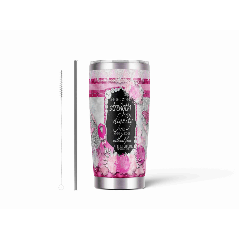 20oz Stainless Tumbler w/ Magnet Sliding Lid- Printed direct to Tumbler 609