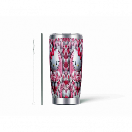20oz Stainless Tumbler w/ Magnet Sliding Lid- Printed direct to Tumbler 613