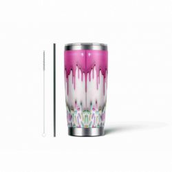 20oz Stainless Tumbler w/ Magnet Sliding Lid- Printed direct to Tumbler 619