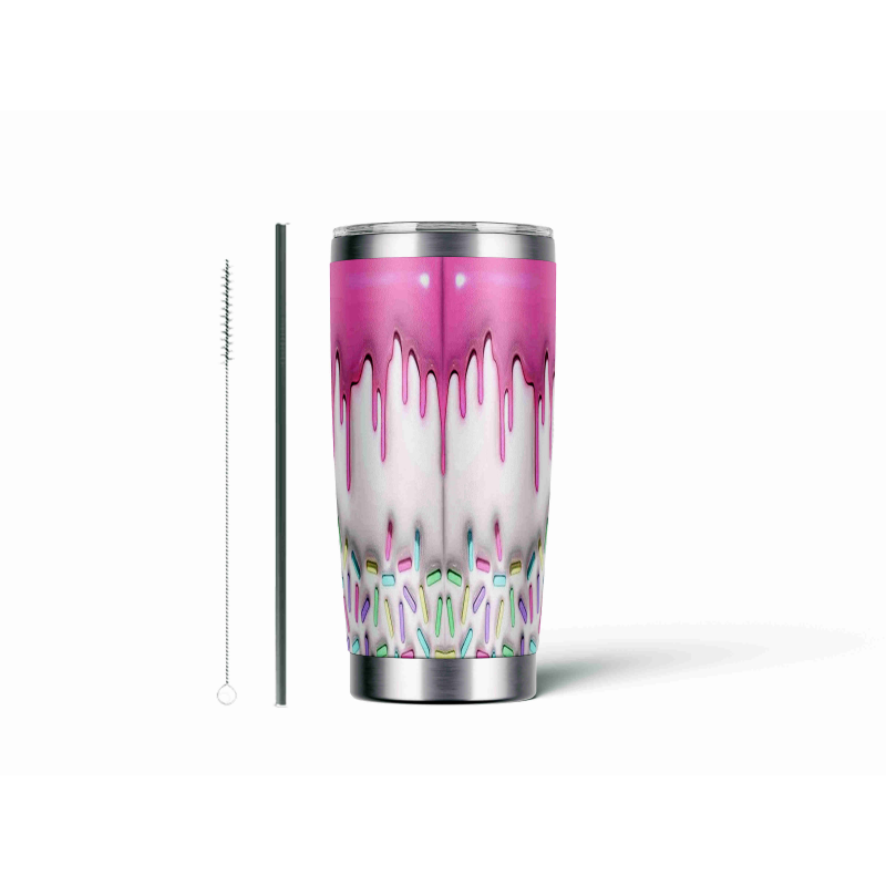 20oz Stainless Tumbler w/ Magnet Sliding Lid- Printed direct to Tumbler 619