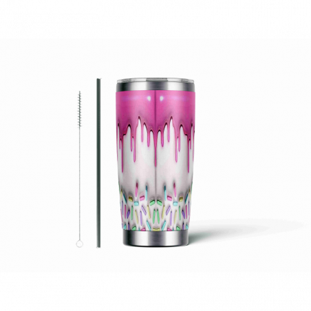 20oz Stainless Tumbler w/ Magnet Sliding Lid- Printed direct to Tumbler 619