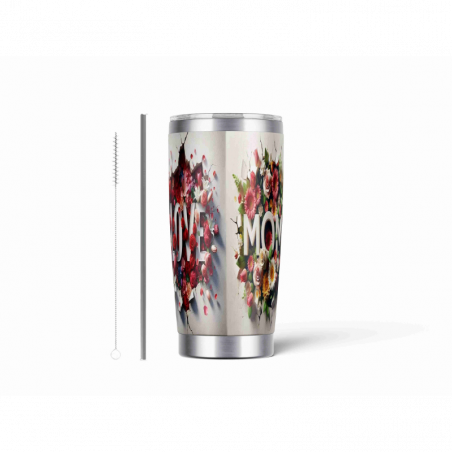20oz Stainless Tumbler w/ Magnet Sliding Lid- Printed direct to Tumbler 620