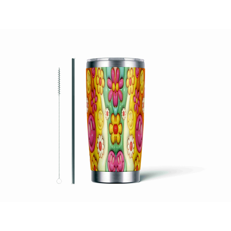 20oz Stainless Tumbler w/ Magnet Sliding Lid- Printed direct to Tumbler 622