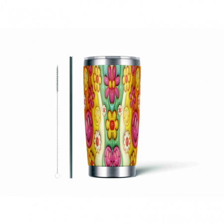 20oz Stainless Tumbler w/ Magnet Sliding Lid- Printed direct to Tumbler 622