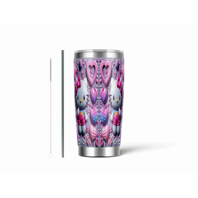 20oz Stainless Tumbler w/ Magnet Sliding Lid- Printed direct to Tumbler 626