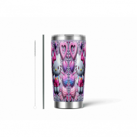 20oz Stainless Tumbler w/ Magnet Sliding Lid- Printed direct to Tumbler 626