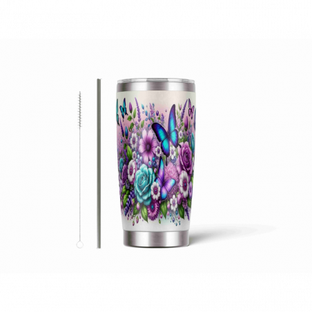 20oz Stainless Tumbler w/ Magnet Sliding Lid- Printed direct to Tumbler 627