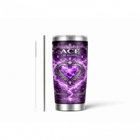 20oz Stainless Tumbler w/ Magnet Sliding Lid- Printed direct to Tumbler 634