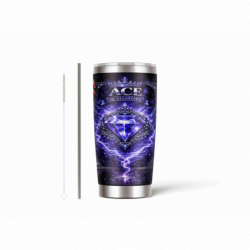 20oz Stainless Tumbler w/ Magnet Sliding Lid- Printed direct to Tumbler 635