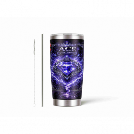 20oz Stainless Tumbler w/ Magnet Sliding Lid- Printed direct to Tumbler 635