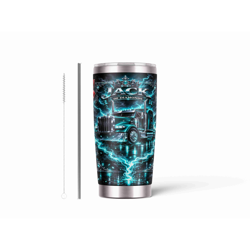 20oz Stainless Tumbler w/ Magnet Sliding Lid- Printed direct to Tumbler 637