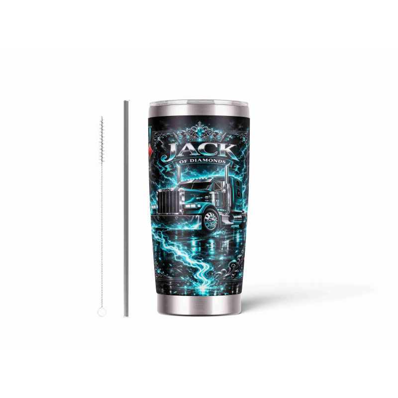 20oz Stainless Tumbler w/ Magnet Sliding Lid- Printed direct to Tumbler 638