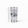 20oz Stainless Tumbler w/ Magnet Sliding Lid- Printed direct to Tumbler 643