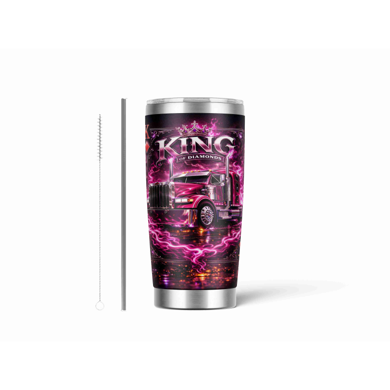 20oz Stainless Tumbler w/ Magnet Sliding Lid- Printed direct to Tumbler 647