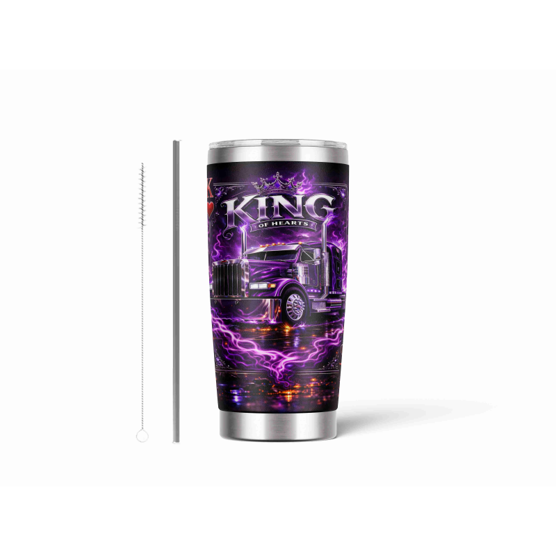 20oz Stainless Tumbler w/ Magnet Sliding Lid- Printed direct to Tumbler 650