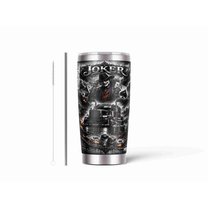 20oz Stainless Tumbler w/ Magnet Sliding Lid- Printed direct to Tumbler 651