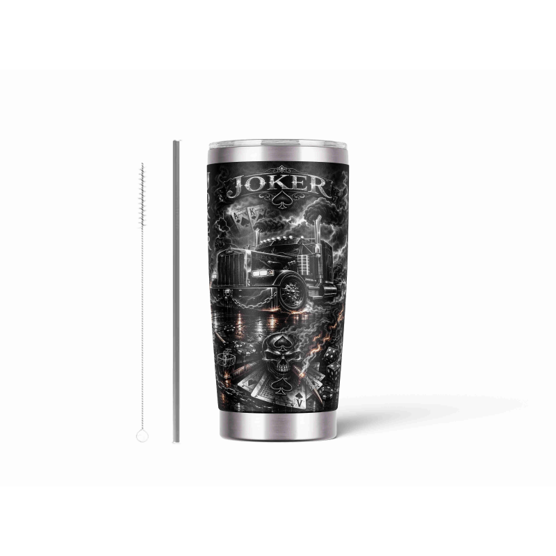 20oz Stainless Tumbler w/ Magnet Sliding Lid- Printed direct to Tumbler 652