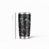 20oz Stainless Tumbler w/ Magnet Sliding Lid- Printed direct to Tumbler 652