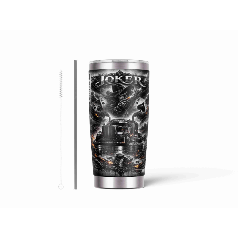 20oz Stainless Tumbler w/ Magnet Sliding Lid- Printed direct to Tumbler 653