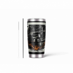 20oz Stainless Tumbler w/ Magnet Sliding Lid- Printed direct to Tumbler 654