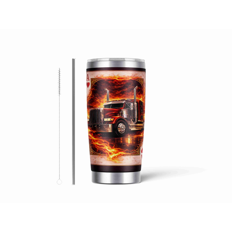 20oz Stainless Tumbler w/ Magnet Sliding Lid- Printed direct to Tumbler 656
