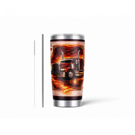 20oz Stainless Tumbler w/ Magnet Sliding Lid- Printed direct to Tumbler 656