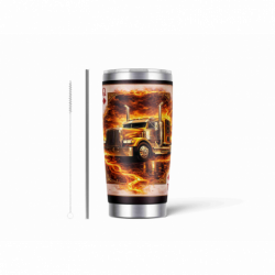 20oz Stainless Tumbler w/ Magnet Sliding Lid- Printed direct to Tumbler 658