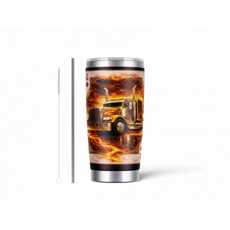 20oz Stainless Tumbler w/ Magnet Sliding Lid- Printed direct to Tumbler 658