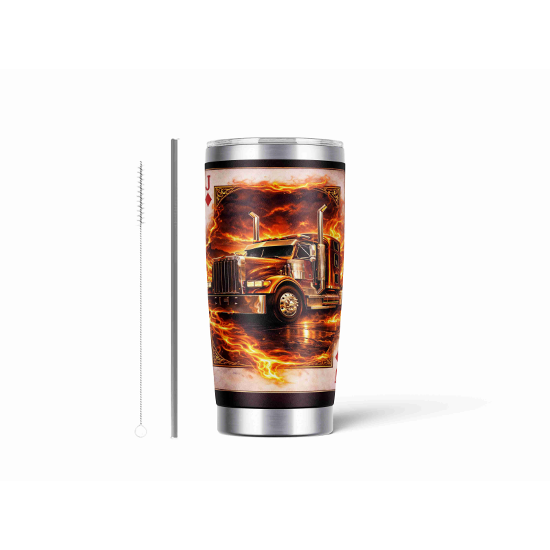 20oz Stainless Tumbler w/ Magnet Sliding Lid- Printed direct to Tumbler 659