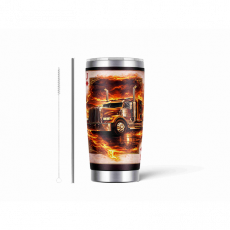 20oz Stainless Tumbler w/ Magnet Sliding Lid- Printed direct to Tumbler 659