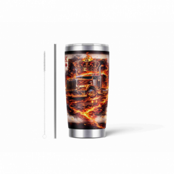 20oz Stainless Tumbler w/ Magnet Sliding Lid- Printed direct to Tumbler 662