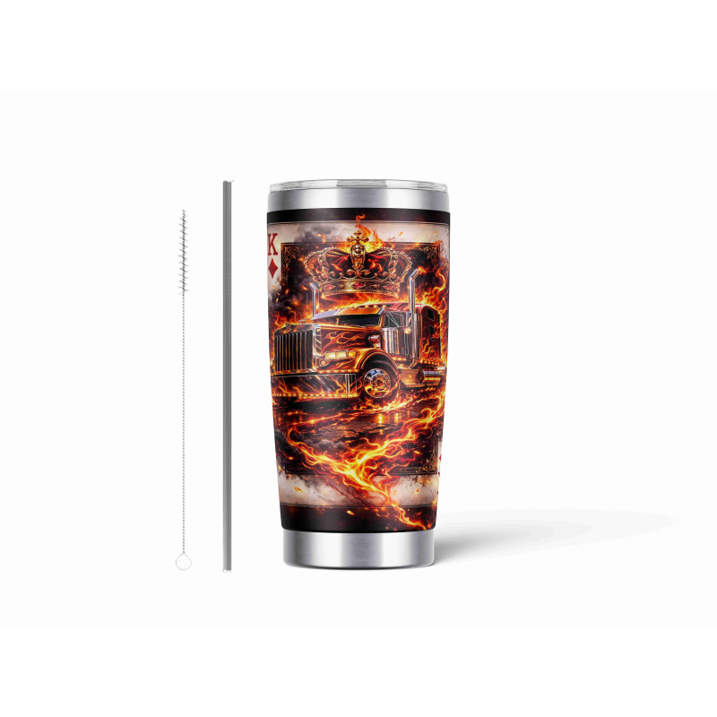 20oz Stainless Tumbler w/ Magnet Sliding Lid- Printed direct to Tumbler 662