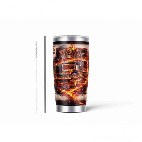 20oz Stainless Tumbler w/ Magnet Sliding Lid- Printed direct to Tumbler 662