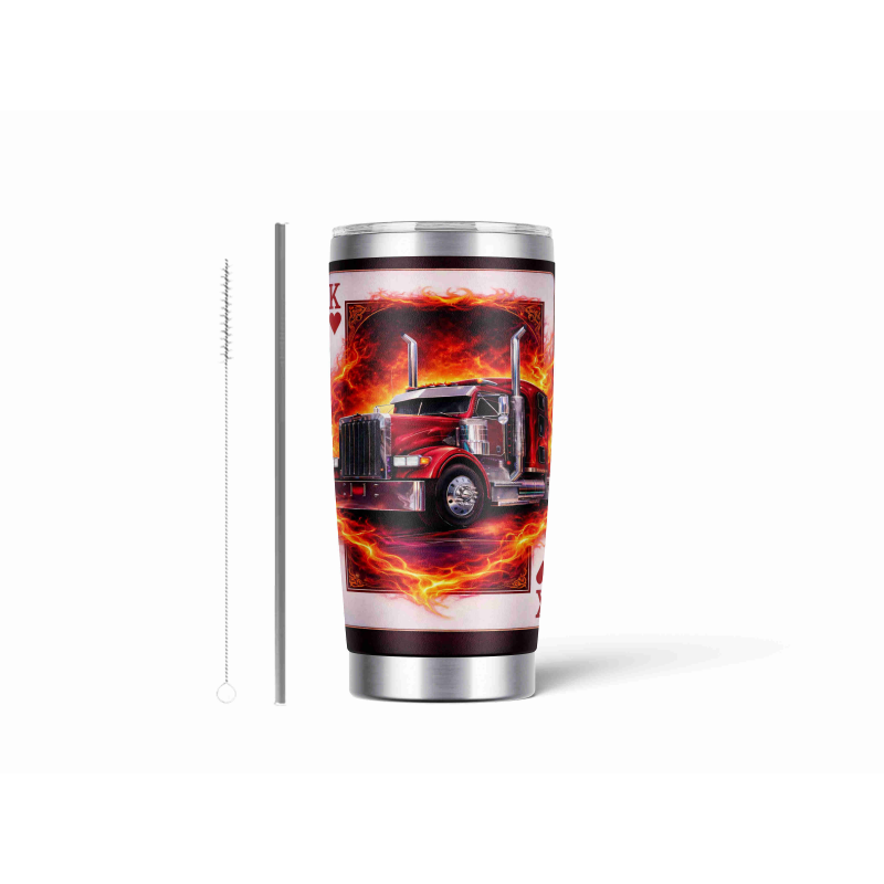 20oz Stainless Tumbler w/ Magnet Sliding Lid- Printed direct to Tumbler 664