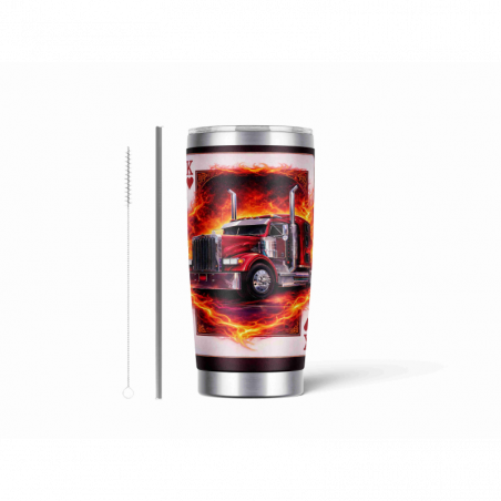 20oz Stainless Tumbler w/ Magnet Sliding Lid- Printed direct to Tumbler 664
