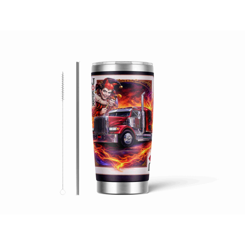 20oz Stainless Tumbler w/ Magnet Sliding Lid- Printed direct to Tumbler 665